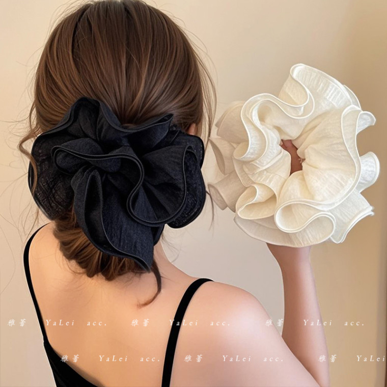 网纱大肠发圈韩系超大号发绳